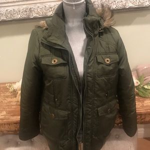 DOLLHOUSE GREEN JACKET SIZE MEDIUM